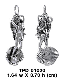 Oberon Zell Goddess Aphrodite Sterling Silver Pendant TPD1020